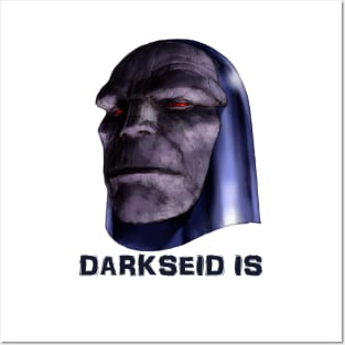 DARKSEID IS. Posters and Art